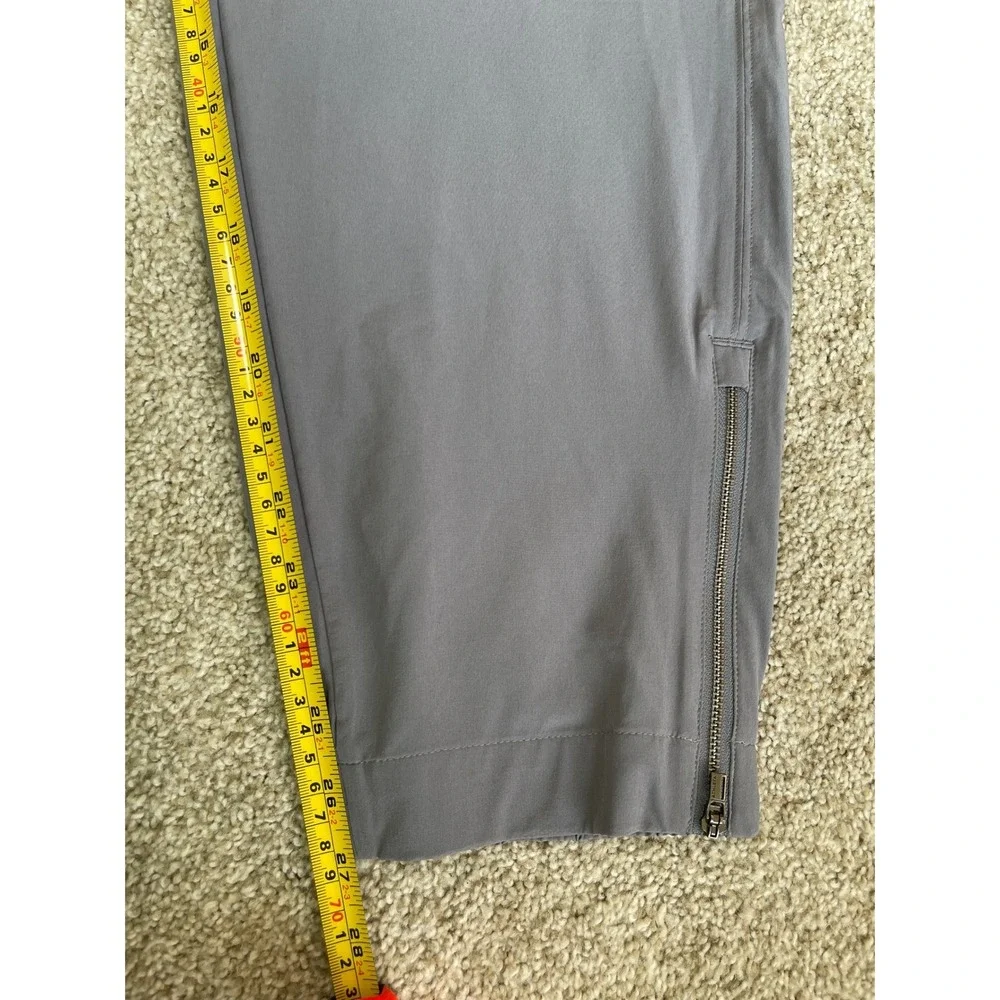 Athleta Trekkie North Jogger Pants Gray Plus Size 16 Hiking Travel Ankle Zip